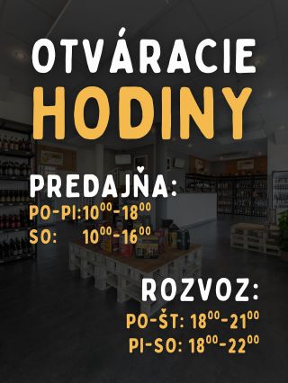 🕒 Poznáte naše otváracie hodiny? Zastavte sa cestou z prácepo svoje obľúbené pivo 🍺, víno 🍷 alebo niečo dobré na večer,...